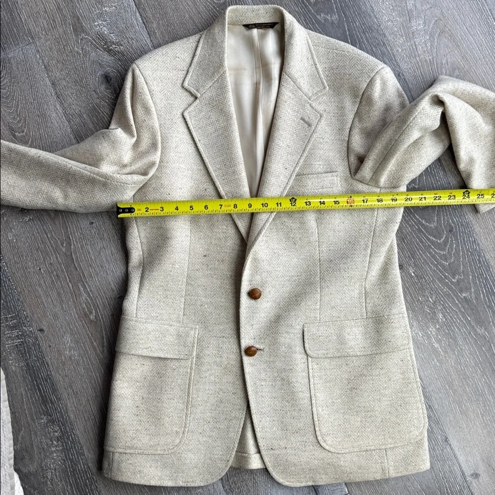 Classic Tan Men's Blazer 100% pure wool